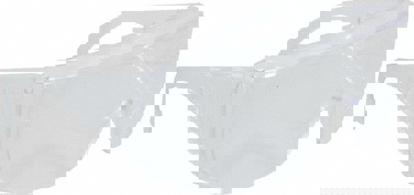 Safety Glass: Uncoated, Polycarbonate, Clear Lenses, Full-Framed